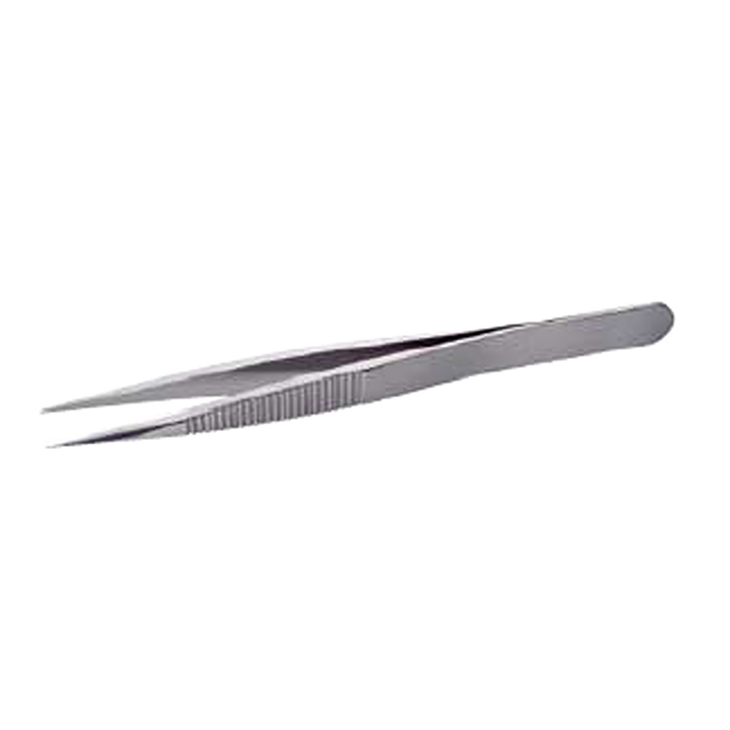 BAHCO TL 00B-SA Stainless Steel Anti-Magnetic High Precision Tweezers with Serrated Thick Tips 120 mm (BAHCO Tools) - Premium Tweezers from BAHCO - Shop now at Yew Aik.