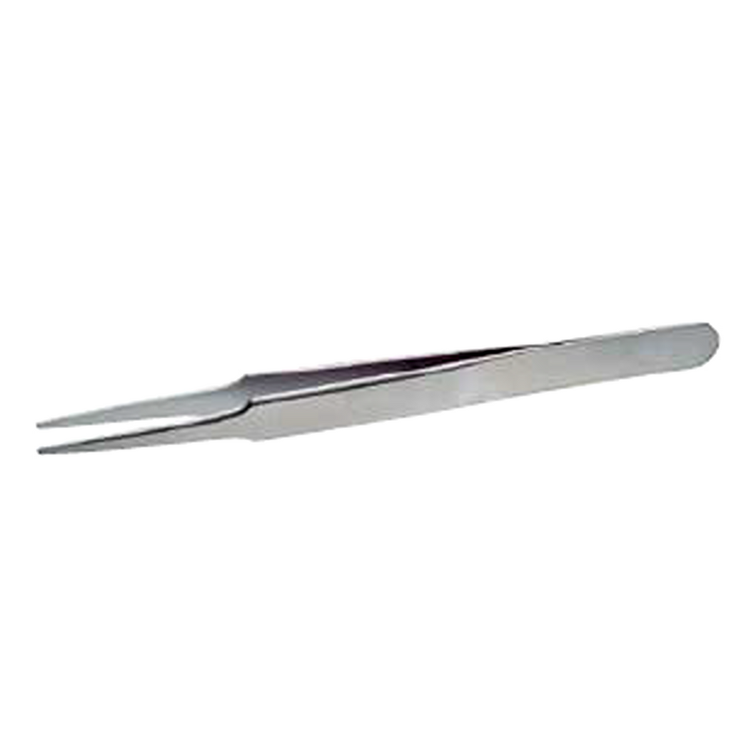 BAHCO TL 2A-SA Stainless Steel Anti-Magnetic High Precision Tweezers with Strong and Round Tips 120 mm (BAHCO Tools) - Premium Tweezers from BAHCO - Shop now at Yew Aik.