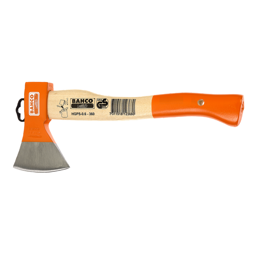 BAHCO HGPS Camping Axe with Curved Ash Wood Handle (BAHCO Tools) - Premium Camping Axe from BAHCO - Shop now at Yew Aik.