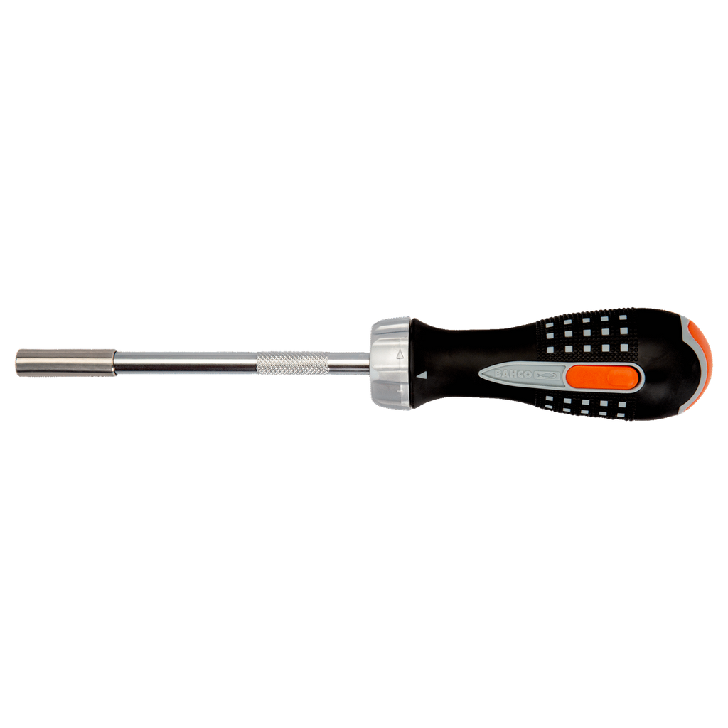 BAHCO 808050 1/4” Bit Holder Ratcheting Screwdriver - Premium Screwdriver from BAHCO - Shop now at Yew Aik.