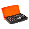BAHCO 808050S-18 Stubby Ratcheting Screwdriver Set - 18 Pcs - Premium Screwdriver from BAHCO - Shop now at Yew Aik.
