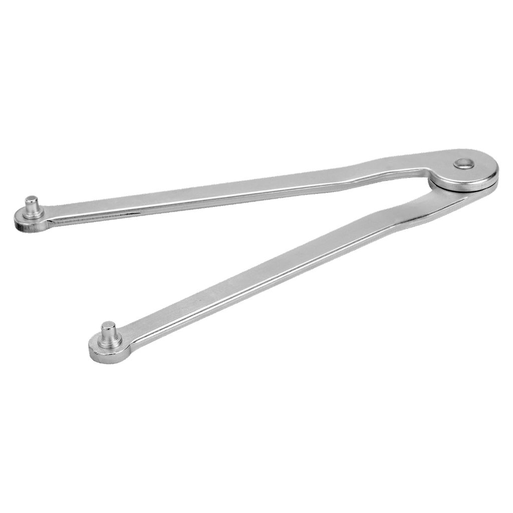 BAHCO 4307/4310 Adjustable Pin Wrench with Chrome Finish - Premium Adjustable Pin Wrench from BAHCO - Shop now at Yew Aik.