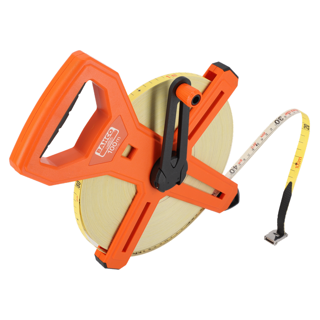 BAHCO LTS Long Measuring Tapes with Steel Blade and Open Case (BAHCO Tools) - Premium MEASURING TAPES from BAHCO - Shop now at Yew Aik.