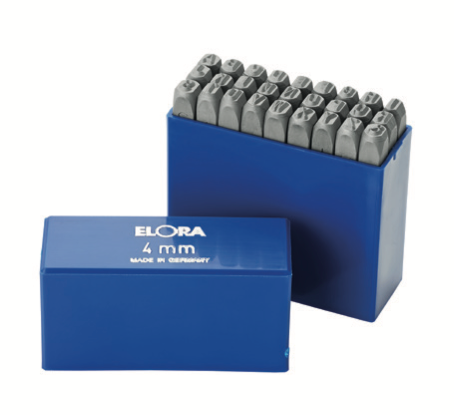 ELORA 400B-20 Letter Punch Set 20mm (ELORA Tools) - Premium Letter Punch Set from ELORA - Shop now at Yew Aik.