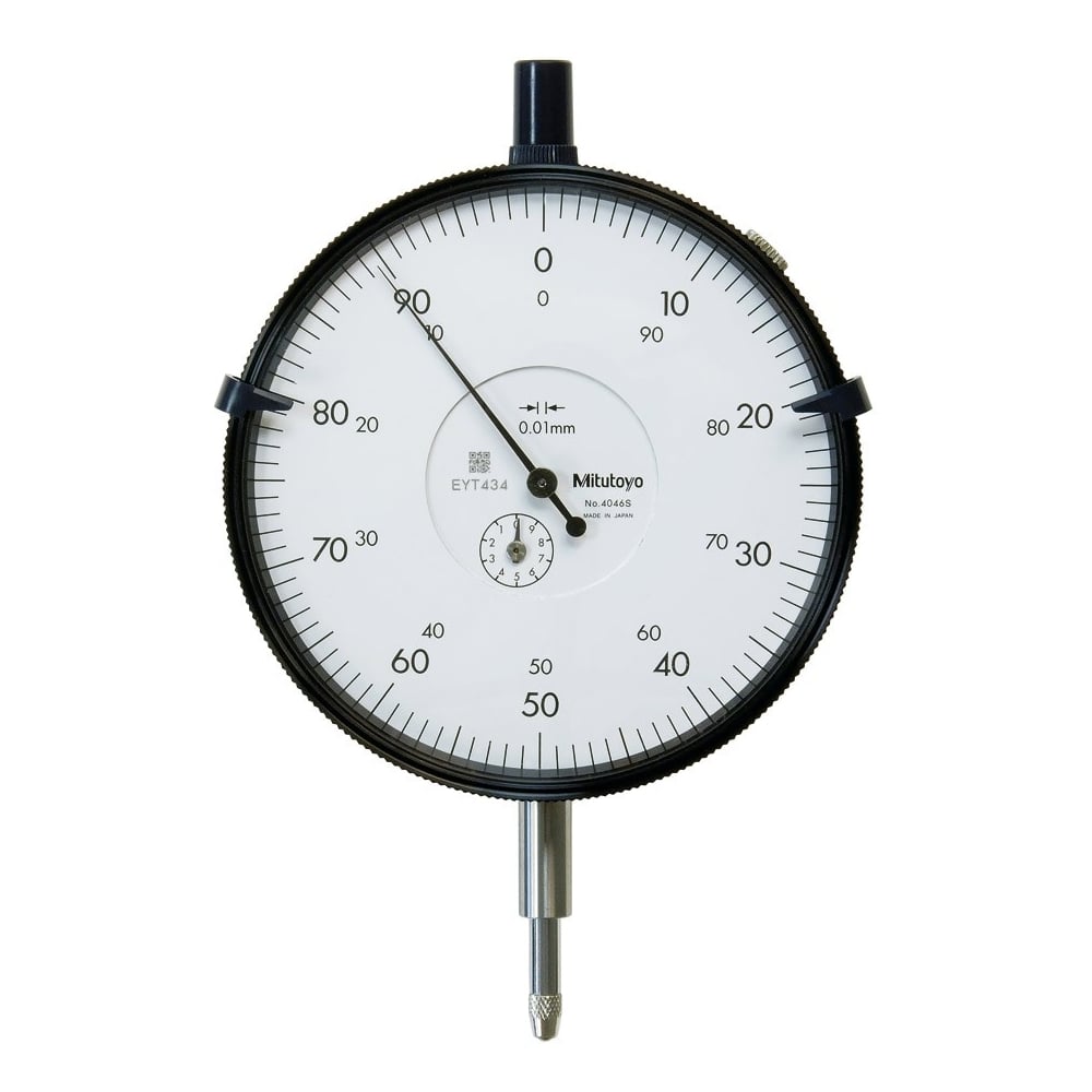 MITUTOYO 4046S 10mm Large Dial Face and Long Stroke Metric - Premium Large Dial Face from MITUTOYO - Shop now at Yew Aik.