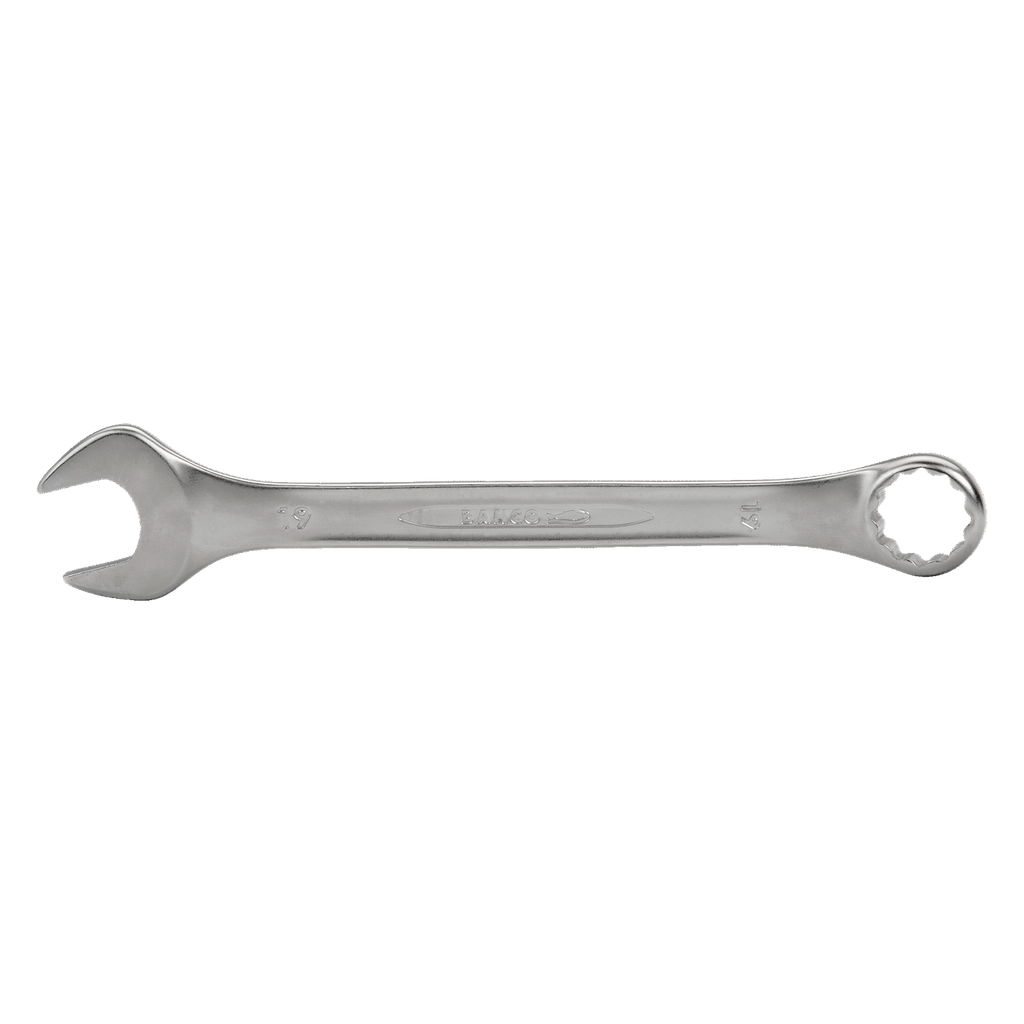 BAHCO 111M Metric Flat Combination Wrench With Chrome Finish - Premium Combination Wrench from BAHCO - Shop now at Yew Aik.