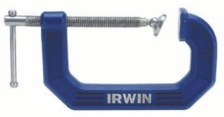 IRWIN T121 Extra Heavy Duty G-Clamps – Average Clamping Force From 1000 - 2500kg (IRWIN Tools) - Premium EXTRA HEAVY DUTY G-CLAMPS – AVERAGE CLAMPING FORCE FROM 1000 - 2500KG from IRWIN - Shop now at Yew Aik.
