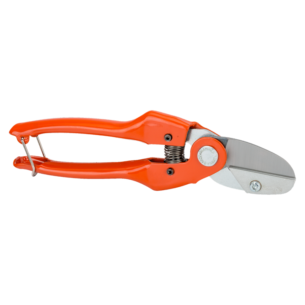 BAHCO P138 Anvil Secateurs with Stamped/Pressed Steel Handle (BAHCO Tools) - Premium Secateurs from BAHCO - Shop now at Yew Aik.