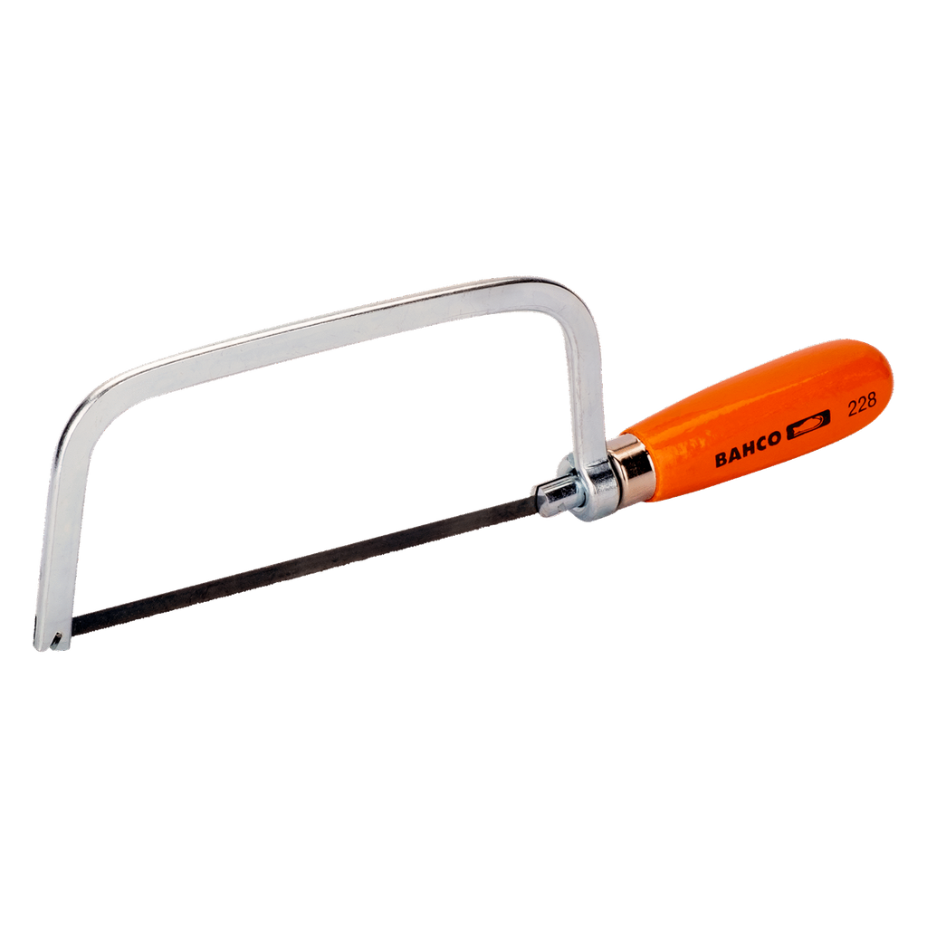 BAHCO 228 Junior hacksaws with steel profile frame and Wooden Handle 150 mm (BAHCO Tools) - Premium Hand Hacksaw Frames from BAHCO - Shop now at Yew Aik.