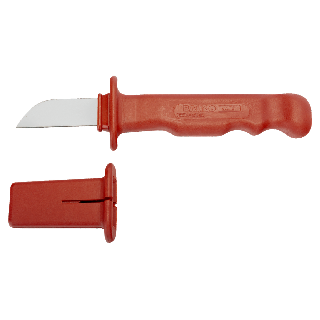 BAHCO 2820VDE Insulated Cable Knives with Plastic Protective Cap (BAHCO Tools) - Premium Insulated Cable Knife from BAHCO - Shop now at Yew Aik.