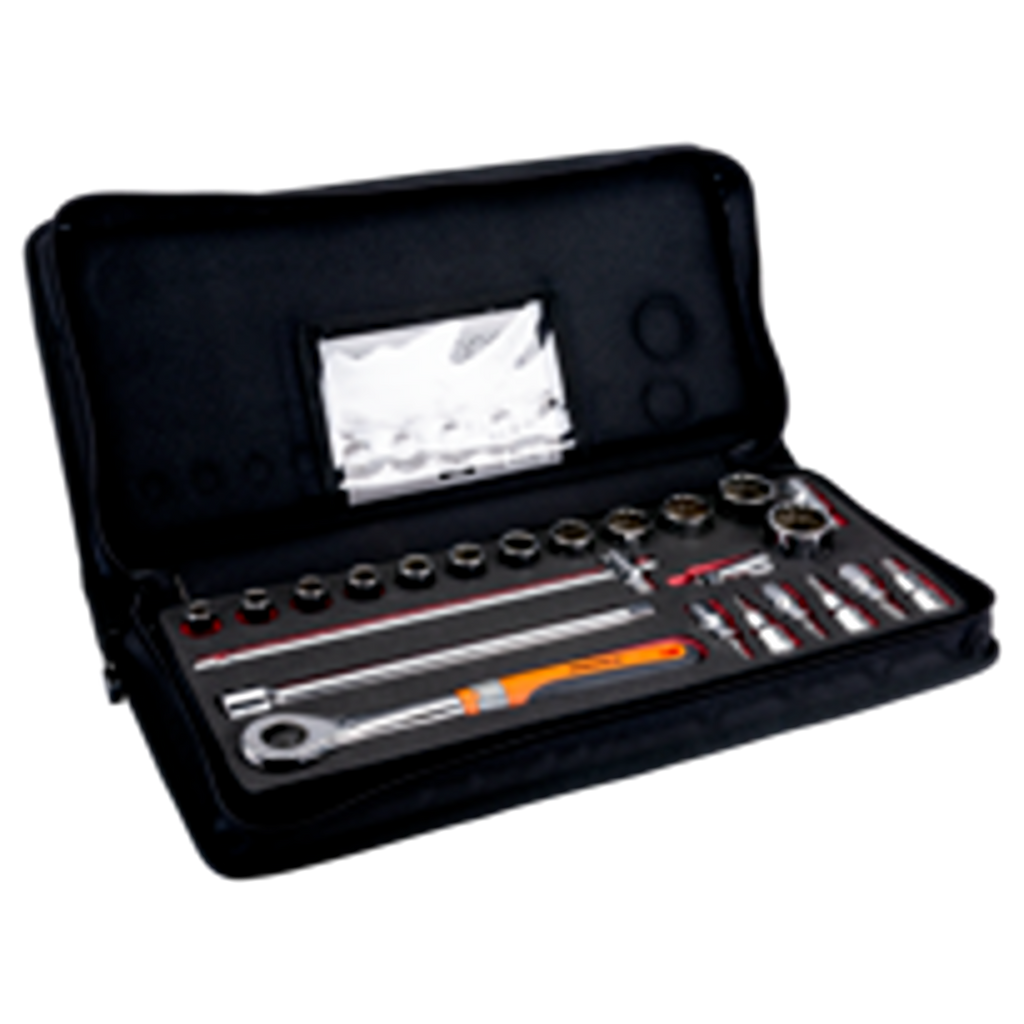 BAHCO 7823DET 1/2” Square Drive Socket Set and Bit Driver - Premium Socket Set from BAHCO - Shop now at Yew Aik.