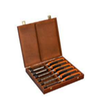 BAHCO 424P-S6-GER Chisel Set with Rubberised Handle 6-26 mm - 6 Pcs/Wooden Box (BAHCO Tools) - Premium Chisels from BAHCO - Shop now at Yew Aik.