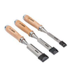 BAHCO 425-081 3 pcs wooden-handle chisel set in cardboard box (BAHCO Tools) - Premium Chisels from BAHCO - Shop now at Yew Aik.