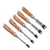 BAHCO 425-082 Chisel Set with Wooden Handle - 5 Pcs/ Cardboard Box (BAHCO Tools) - Premium Chisels from BAHCO - Shop now at Yew Aik.