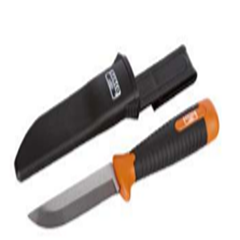 BAHCO 2449 Heavy Duty Wrecking Knives with Curved Blade and Rubberised Handle (BAHCO Tools) - Premium Chisels from BAHCO - Shop now at Yew Aik.