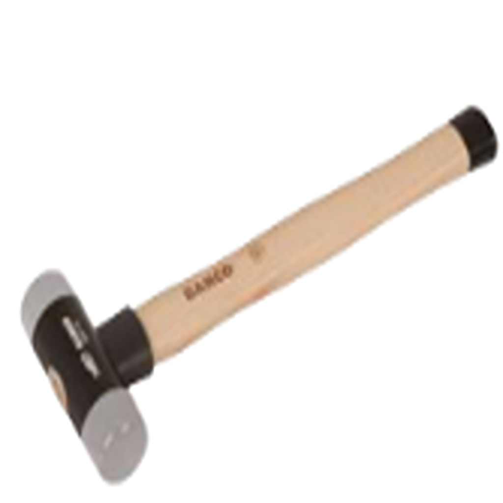 BAHCO 3625Y Polyplex Plastic Hammers with Wooden Handle (BAHCO Tools) - Premium Hammers from BAHCO - Shop now at Yew Aik.