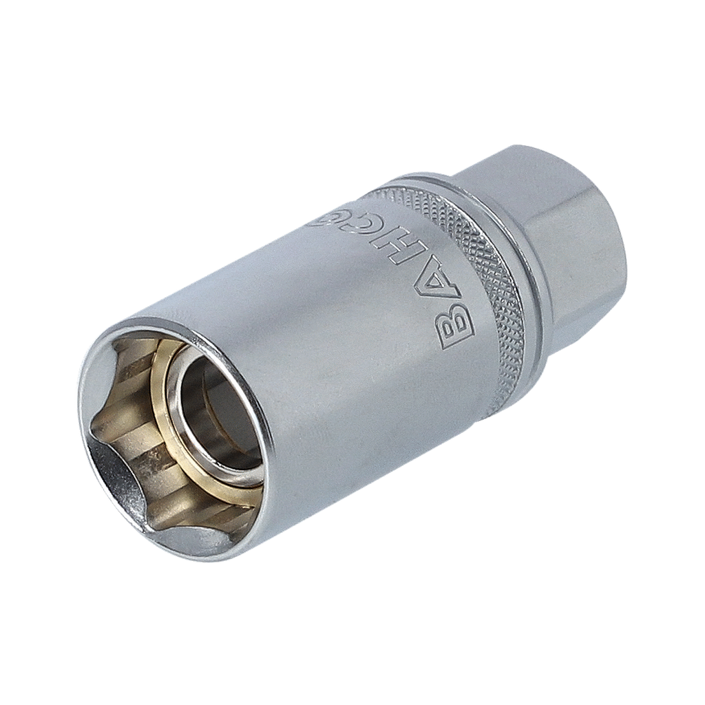 BAHCO 7406ZZ Spark plug sockets with magnet, 3/8” (BAHCO Tools) - Premium 3/8" Spark Plug Socket With Magnet from BAHCO - Shop now at Yew Aik.