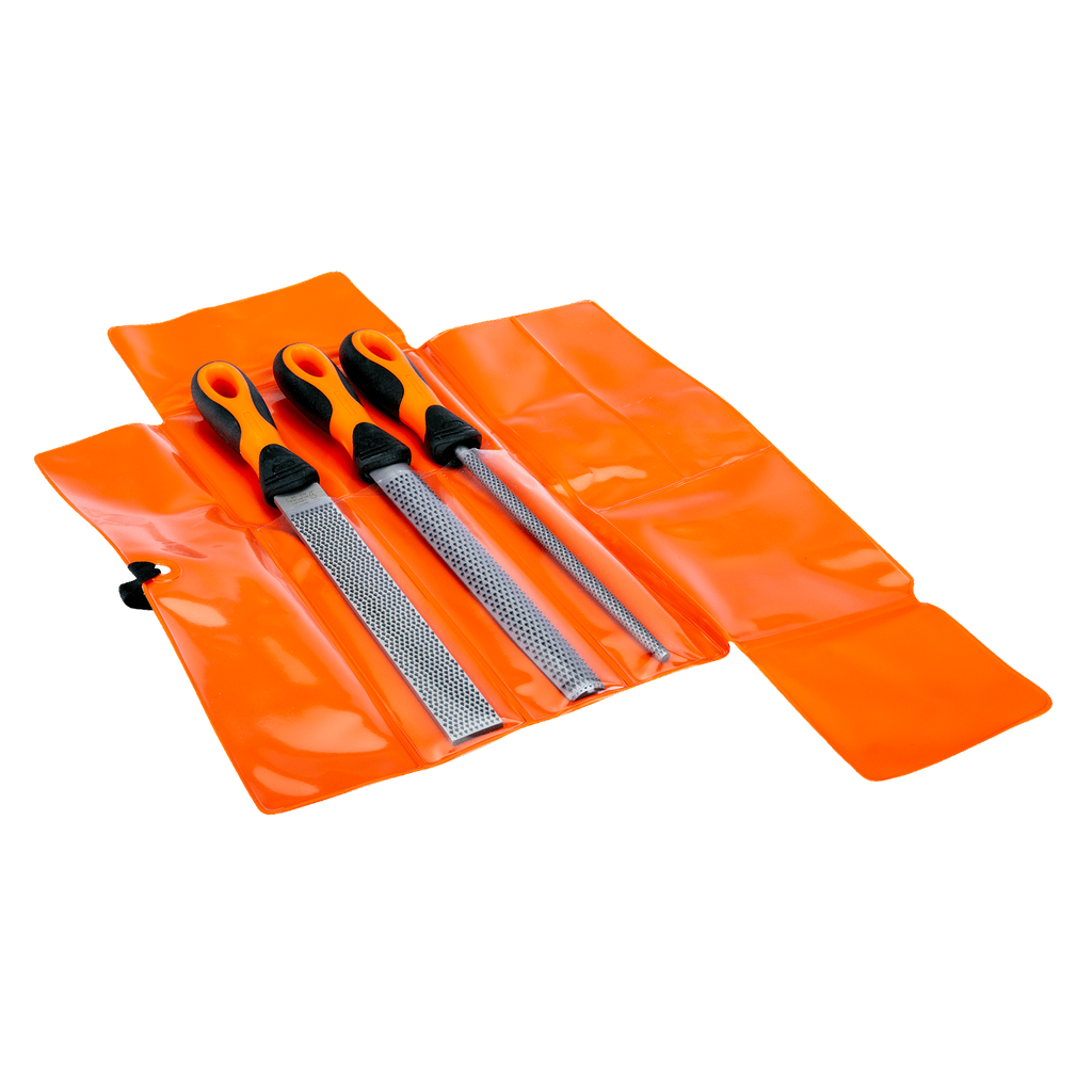 BAHCO 6-470 ERGO Rasp File Set Second Cut - 3 Pcs (BAHCO Tools) - Premium Rasp File from BAHCO - Shop now at Yew Aik.