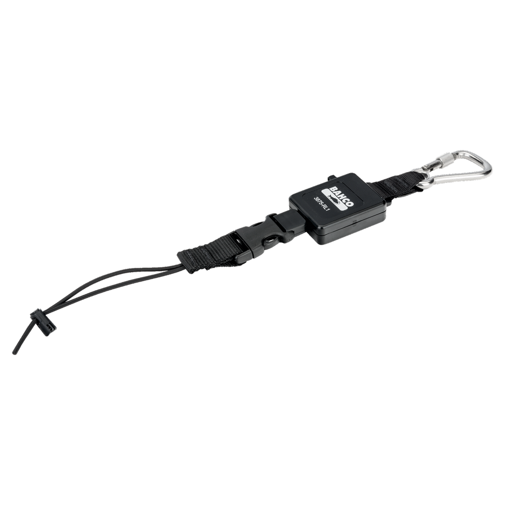 BAHCO 3875-RL1 Retractable Lanyard with Fixed Carabiner 0.9 kg - Premium Lanyard from BAHCO - Shop now at Yew Aik.