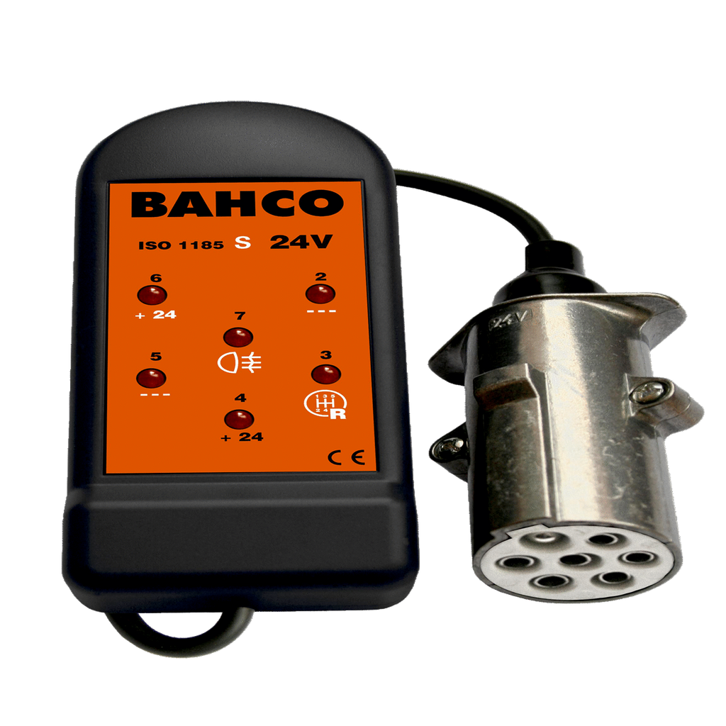 BAHCO BELT247S Socket Tester 7 Pin 24V 24S (BAHCO Tools) - Premium Socket Plug Tester from BAHCO - Shop now at Yew Aik.