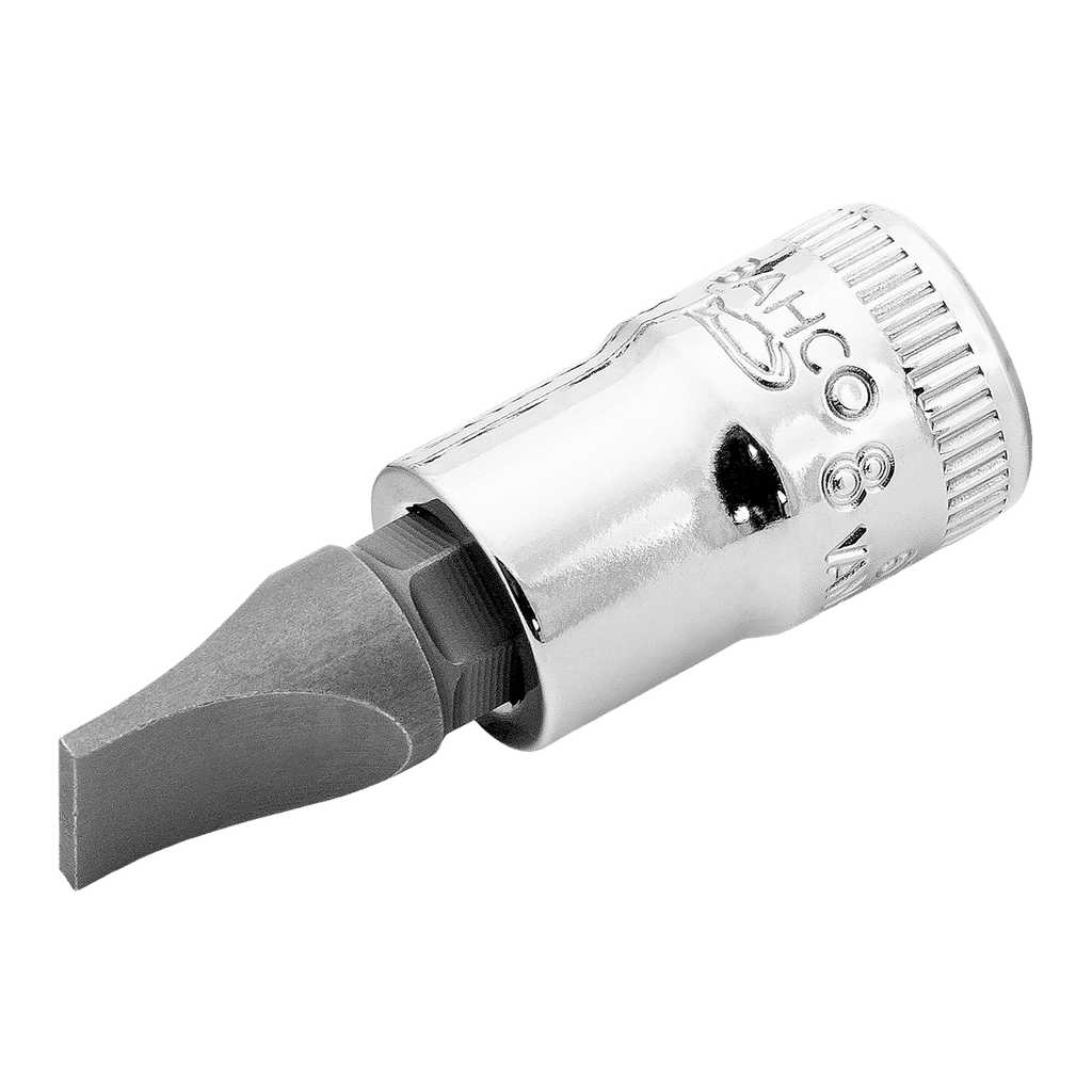 BAHCO 6709F 1/4” Screwdriver Socket Slotted Head Square Drive - Premium Screwdriver Socket from BAHCO - Shop now at Yew Aik.
