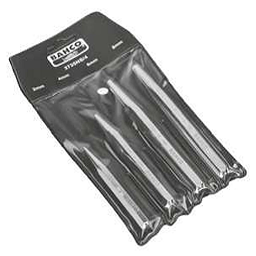 BAHCO 3735NS/4 Centre Punch Set with Chrome Finish - 4 Pcs/Wallet (BAHCO Tools) - Premium Punches from BAHCO - Shop now at Yew Aik.