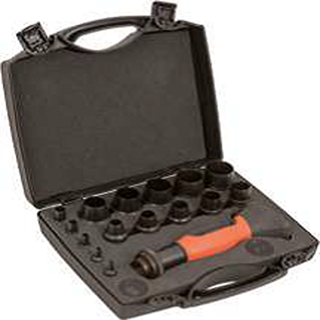BAHCO 400.003.030 Interchangeable Wad Punch Set - 16 Pcs/ Plastic Case (BAHCO Tools) - Premium Punches from BAHCO - Shop now at Yew Aik.