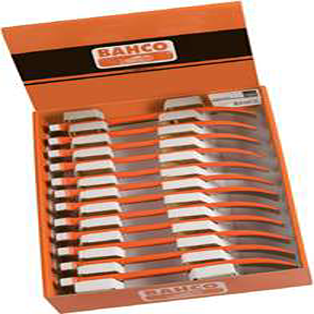 BAHCO CFW250-DISP Pry Bars Crowfoot with Wide End 330 mm - 12 Pcs/Display Pack (BAHCO Tools) - Premium Pry Bars from BAHCO - Shop now at Yew Aik.