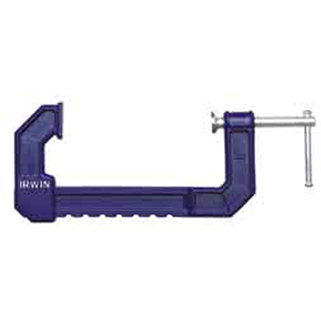 IRWIN 105044 Quick-Release G-Clamps – Clamping Depth 75mm, Average Clamping Force 1000kg (IRWIN Tools) - Premium Clamping Tools from IRWIN - Shop now at Yew Aik.