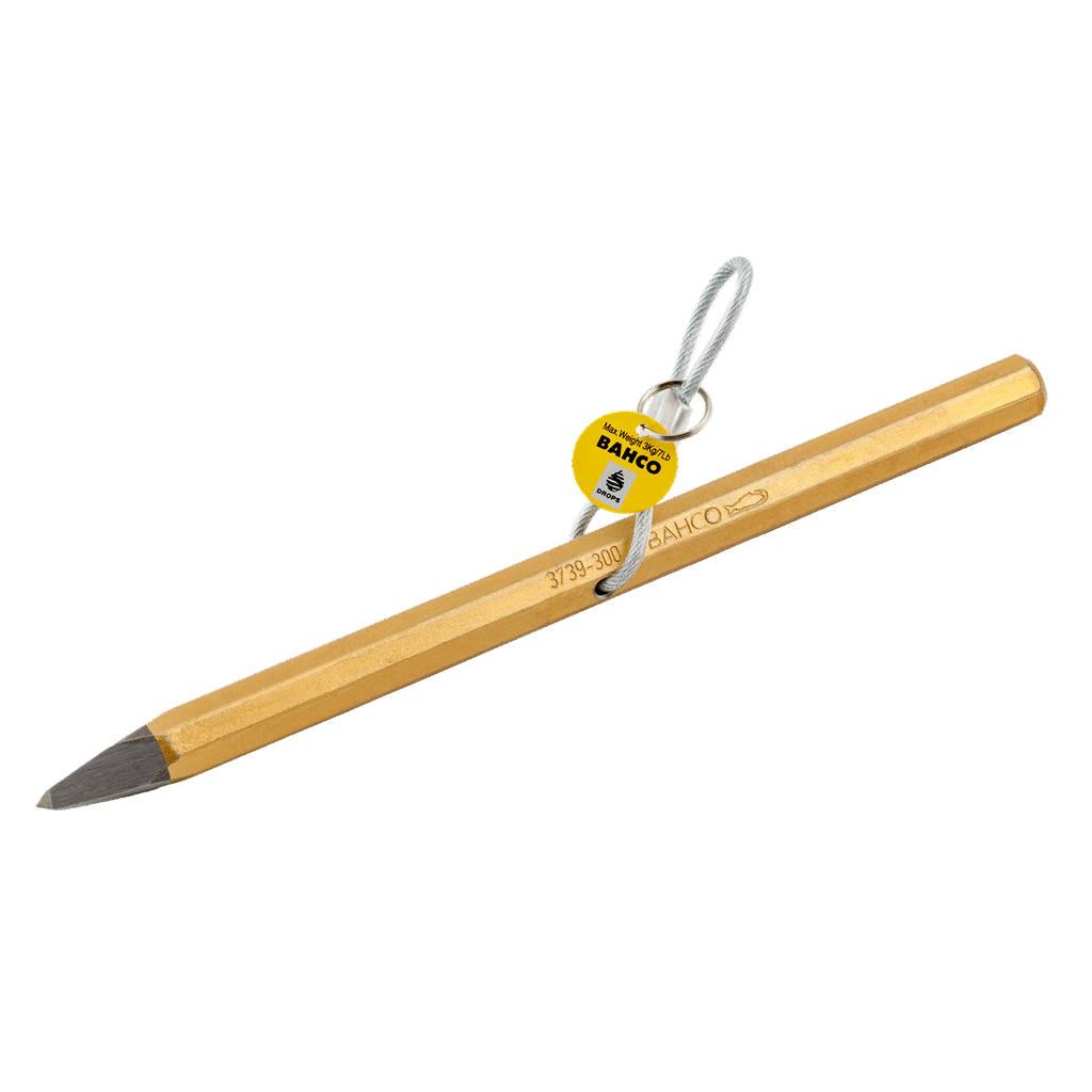 BAHCO TAH3739 Point Chisel with Octagonal Shank - Premium Point Chisel from BAHCO - Shop now at Yew Aik.