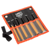 BAHCO 3658A/6 Cylindrical Drift Punch Set with Hand Protection - 6 Pcs/Wooden Stand (BAHCO Tools) - Premium Punches from BAHCO - Shop now at Yew Aik.