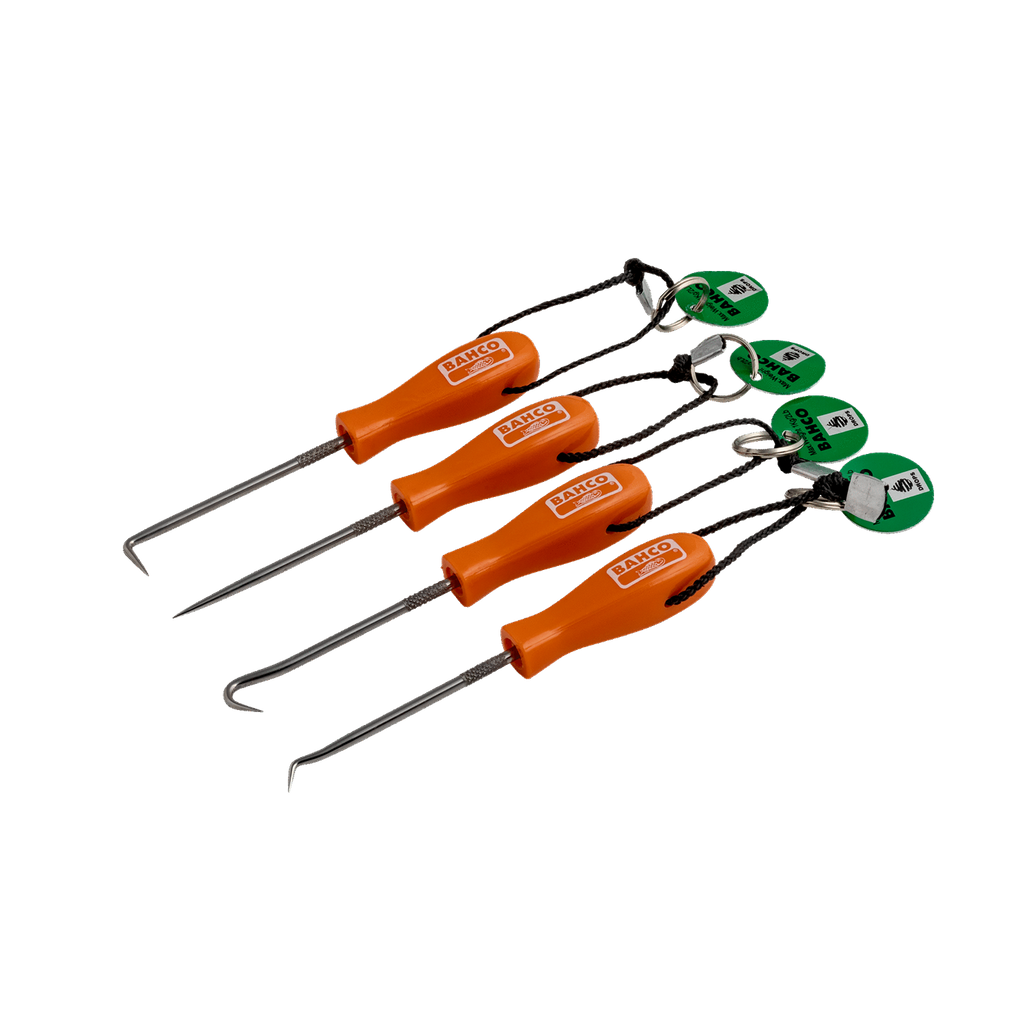 BAHCO TAH2633 Miniature Awls/Hooks/Picks Tool Set with Kevlar Textile Wire Loop (BAHCO Tools) - Premium Pick-Up Tool from BAHCO - Shop now at Yew Aik.