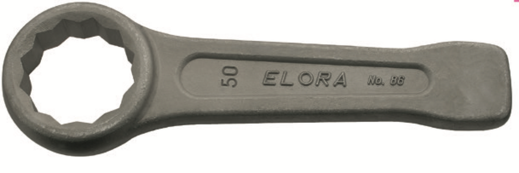 ELORA 86 Ring Slogging Spanner Metric 330-480mm (ELORA Tools) - Premium Slogging Spanner from ELORA - Shop now at Yew Aik.