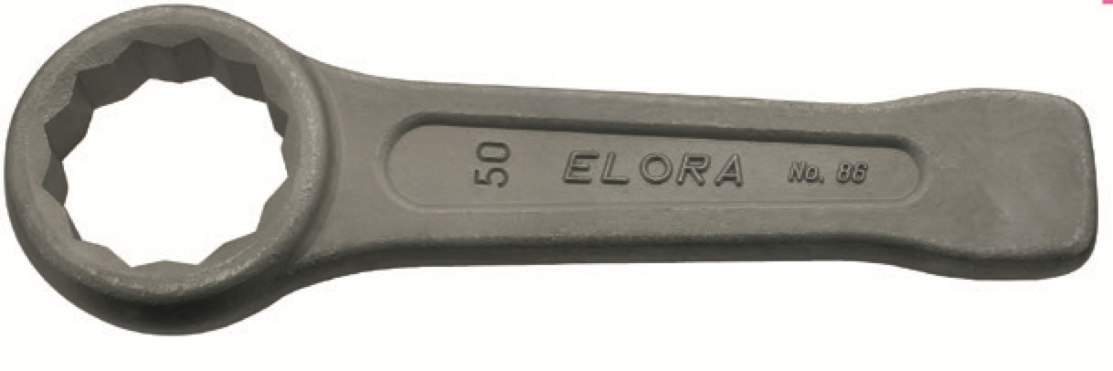 ELORA 86 Ring Slogging Spanner Metric 480-630mm (ELORA Tools) - Premium Slogging Spanner from ELORA - Shop now at Yew Aik.
