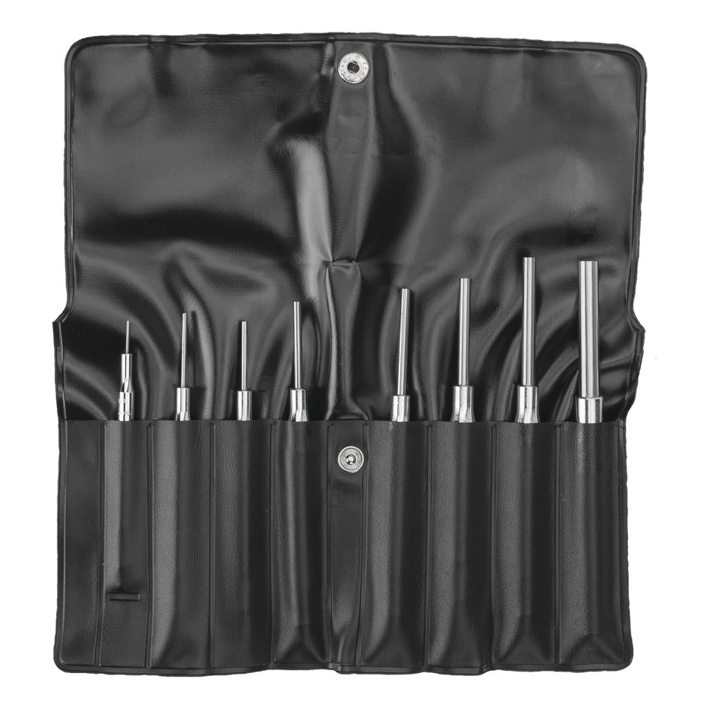 BAHCO 3659/8T Drift Punches Set with Knurled Guide Sleeve 8 pcs - Premium Punches Set from BAHCO - Shop now at Yew Aik.