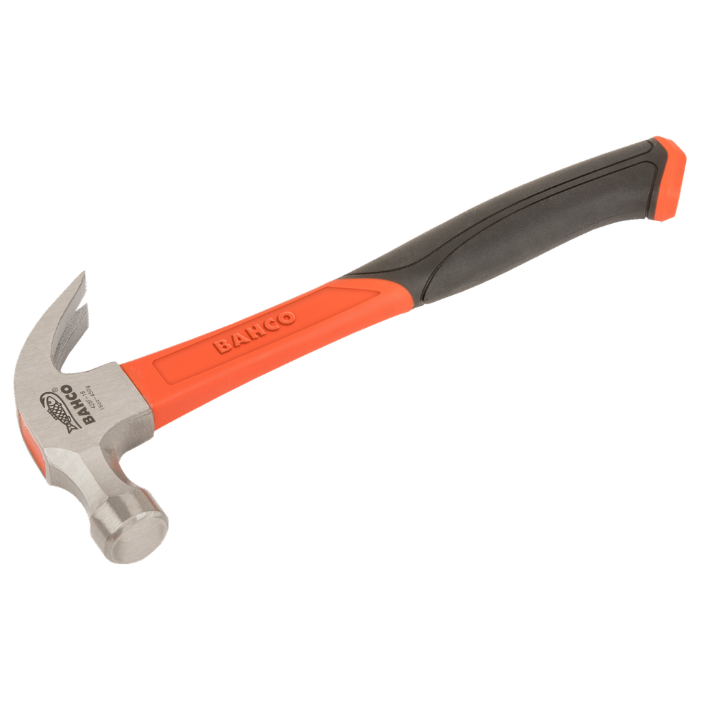 BAHCO 428F Claw Hammer Rubber Grip With Curved Nails - Premium Claw Hammer from BAHCO - Shop now at Yew Aik.