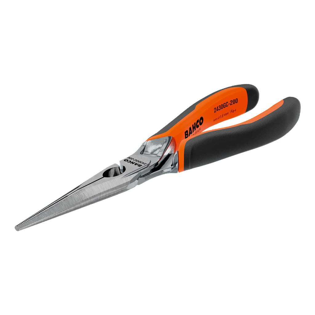 BAHCO 2430GC ERGO Long Snipe Nose Gripping Plier - Premium Gripping Plier from BAHCO - Shop now at Yew Aik.