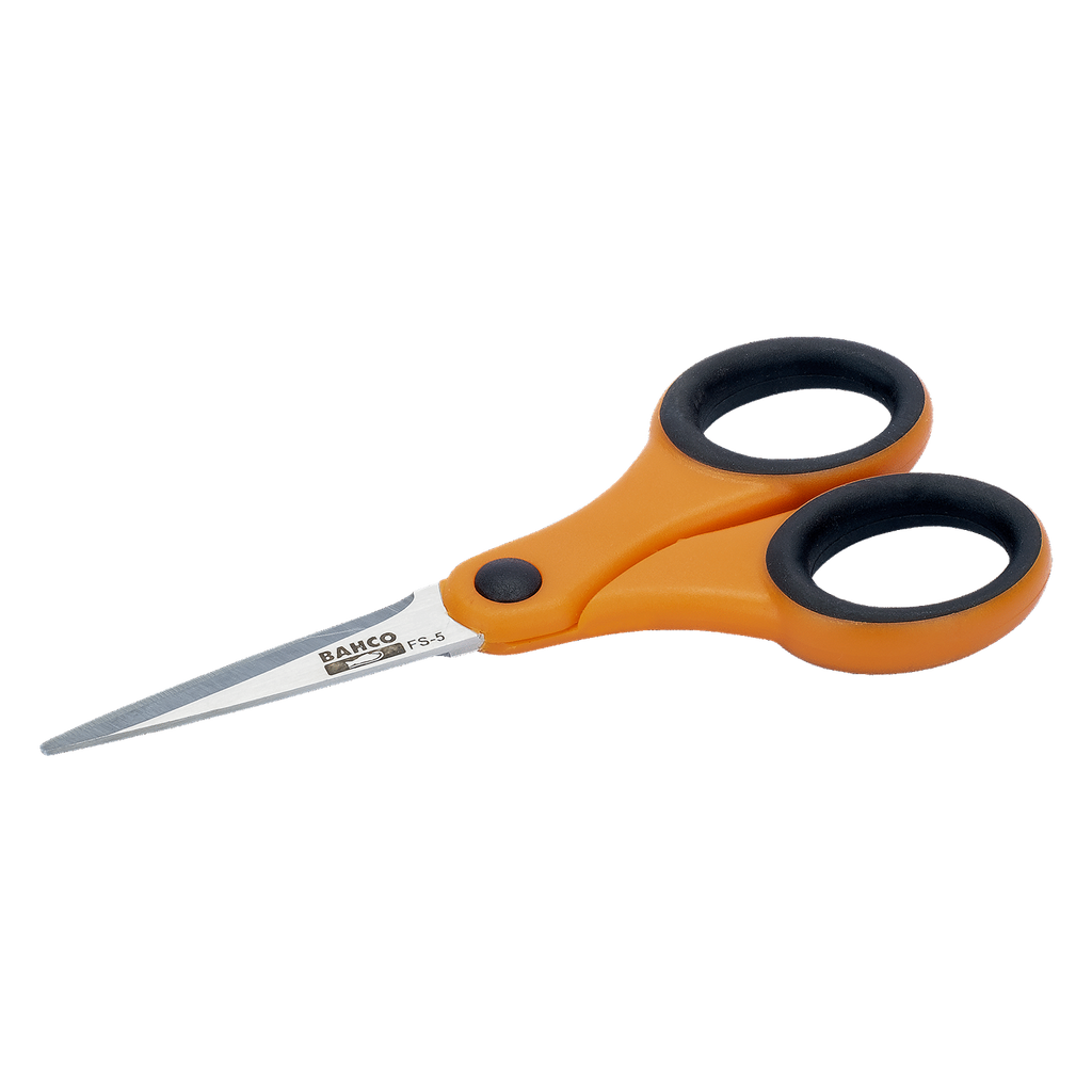 BAHCO FS-5 Floral Scissors with Soft Touch Finger Loop - Small (BAHCO Tools) - Premium Scissors from BAHCO - Shop now at Yew Aik.