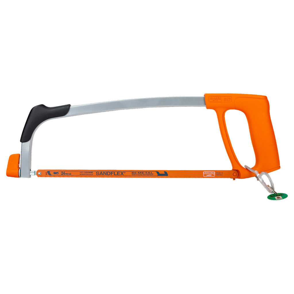 BAHCO TAH317 Hacksaw Frames with Loop Wire for All Round Use (BAHCO Tools) - Premium Hacksaw Frame from BAHCO - Shop now at Yew Aik.