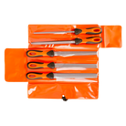 BAHCO 1-477 Ergo Engineering File Set With Half- Round Rasp - Premium File Set from BAHCO - Shop now at Yew Aik.