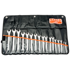 BAHCO 111M/17T Metric Flat Combination Wrench Set 6-22 mm-17 Pcs - Premium Flat Combination Wrench Set from BAHCO - Shop now at Yew Aik.