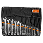 BAHCO 111M/17TL Metric Flat Combination Wrench Set 8-32 mm-17 Pcs - Premium Flat Combination Wrench Set from BAHCO - Shop now at Yew Aik.