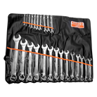 BAHCO 111M/24T Metric Flat Combination Wrench Set - 24 Pcs - Premium Flat Combination Wrench Set from BAHCO - Shop now at Yew Aik.