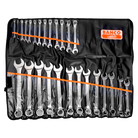 BAHCO 111M/26T Metric Flat Combination Wrench Set - 26 Pcs - Premium Flat Combination Wrench Set from BAHCO - Shop now at Yew Aik.