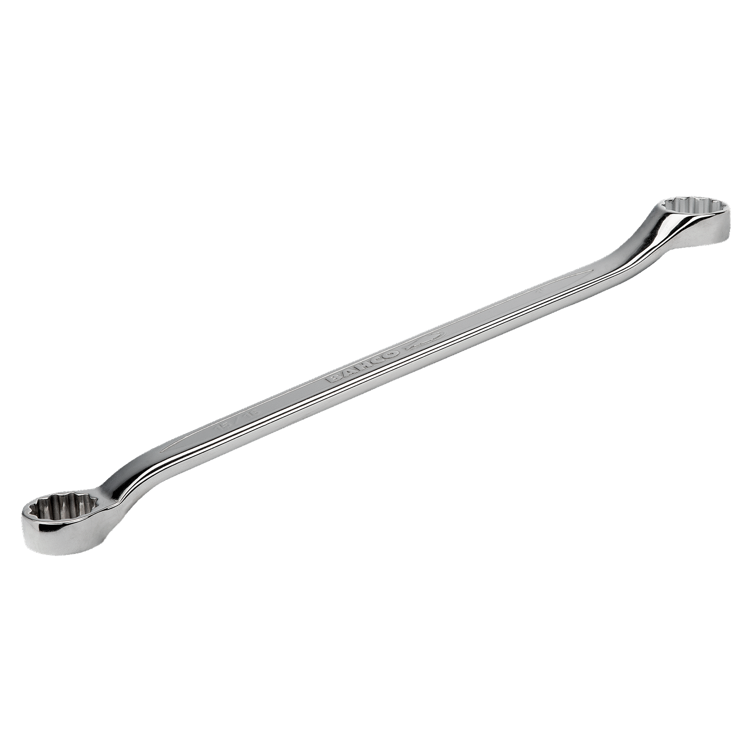 BAHCO 1300Z Imperial Offset Double Ring End Wrench Chrome Finish - Premium Ring End Wrench from BAHCO - Shop now at Yew Aik.
