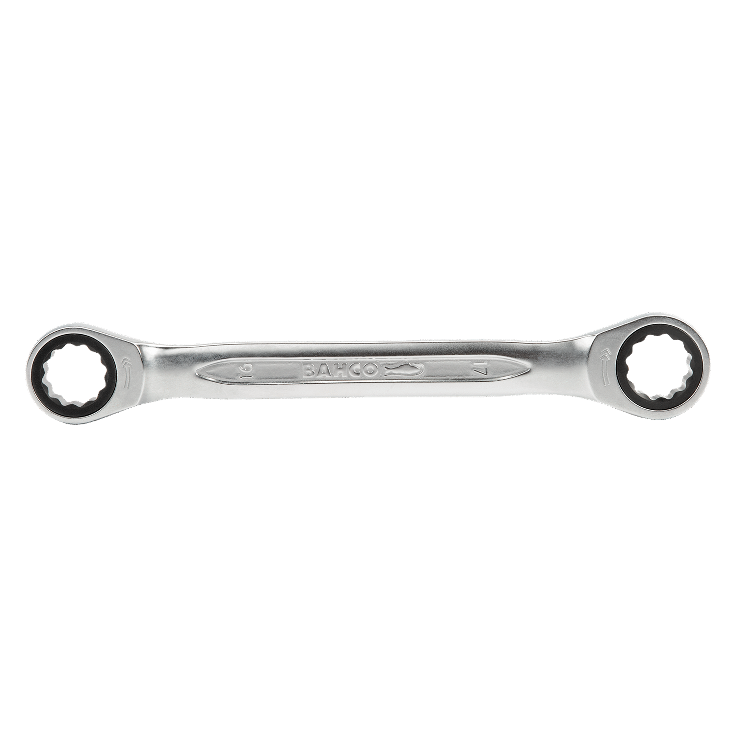 BAHCO 1320RM Metric Ratcheting Ring Wrench with Chrome Finish - Premium Ring Wrench from BAHCO - Shop now at Yew Aik.