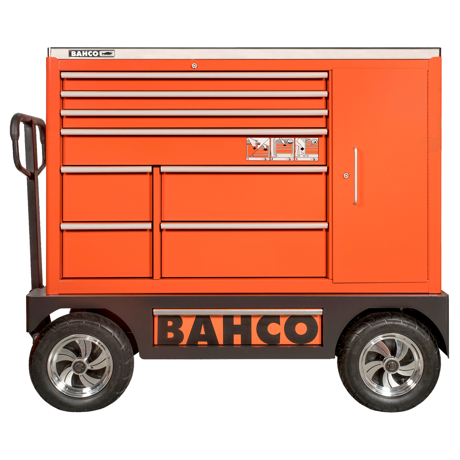 BAHCO 1475KXXL8CWTSS 53” Special Tool Trolleys swith 8 Drawers - Premium Tool Trolley from BAHCO - Shop now at Yew Aik.