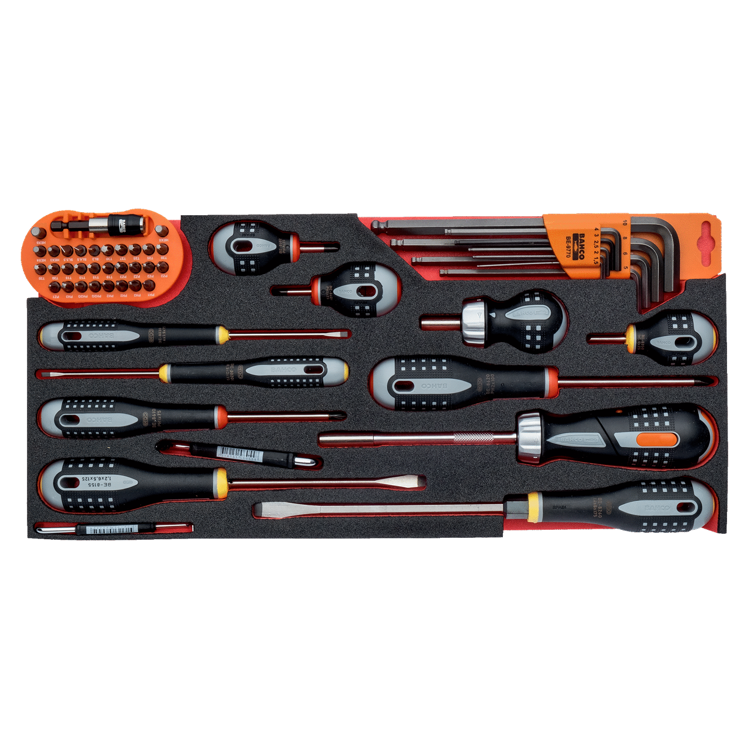 BAHCO 1483KHD3RB-FF4 Metallic Tool Box General Purpose Toolkit - Premium Toolkit from BAHCO - Shop now at Yew Aik.