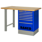 BAHCO 1495KCWB15TW Heavy Duty Wooden Top Workbenches with Drawer - Premium Workbench from BAHCO - Shop now at Yew Aik.