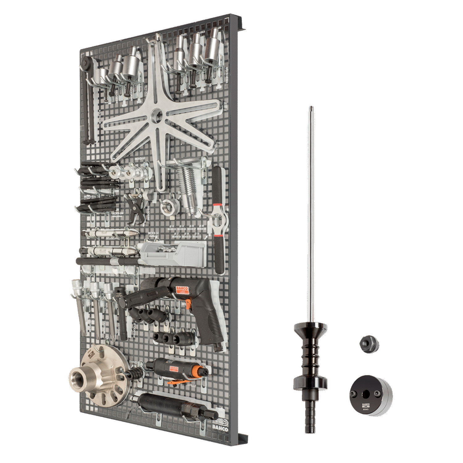 BAHCO 1495TP-AUTO-M2 Tool Panel Auto Repair Tool Kit - 53 pcs - Premium Tool Panel from BAHCO - Shop now at Yew Aik.